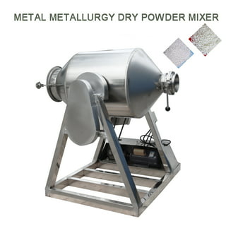 INTBUYING Dry Powder Mixer Metal Metallurgy Powder Blender 60L Stainless  Steel 110V 2.2KW