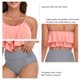 thumbnail image 1 of Traje De Baño Para Mujer, Traje De Baño Con Volantes Para Mujer, Estampado Cómodo Y Transpirable De Moda Para Nadar ANGGREK  Otros, 1 of 5