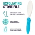 thumbnail image 4 of Simply Foot Exfoliating Stone Foot File &ndash; 360-Degree Abrasive Surface for Smooth Feet &ndash; Easy to Use Foot Care Tools for DIY Pedicures &ndash; Ideal for Men and Wome, 4 of 6