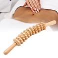 thumbnail image 1 of Rodillo de madera , ador de abdomen con rodillo corporal multifuncional pa músculos , herramienta de ruedas, bra Colco Rodillo gua sha, 1 of 8