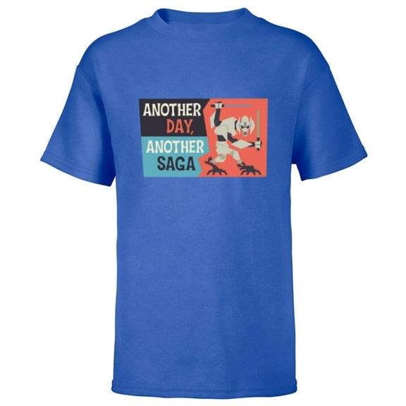 Star Wars Villains General Grievous Another Day Another Saga - Short Sleeve T-Shirt for Kids - Customized-Royal