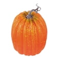 thumbnail image 4 of CQHVKQ 8 Inch Large Artificial Pumpkin Fall Decorations, Realistic Fake Harvest Pumpkin, Orange Decorative Pumpkins for Table Centerpieces, Fall, Thanksgiving & Halloween DIY, 4 of 9