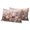 Light Pink White Peach Pink, variant on Pink Christmas Outdoor Pillow Covers 20"x20" Set of 2,Waterproof Throw Pillow Covers for Patio Furniture,Xmas Snowman Winter Snowflake Pink House Decorative Cushion Pillowcases for Garden Couch Sofa