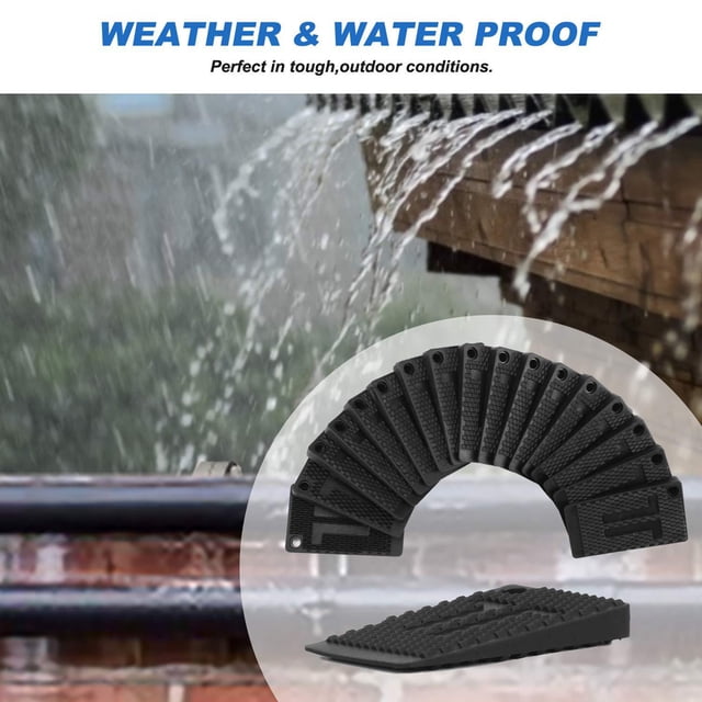 Plastic Shims Furniture Pads Levelers Strong and Durable DIY Rubber Feet Have Extreme Weight Capacity Shims for Furniture Table Chair Cabinet Table Leg