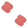 thumbnail image 4 of Bearachild Air Fryer Steamer Liners Perforado Antiadherente Cesta de cocción al vapor Estera Hornear Rojo cuadrado de 8 pulgadas 2Conjunto, 4 of 6