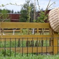 thumbnail image 4 of 25 Pack Metal Fence Border Animal Barrier Garden Decorative Fence Panels Black, 4 of 5