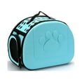 thumbnail image 3 of Bolsa transportadora para gatos, transportadora para gatos, plegable, transpirable, bolsa de transporte para gatos, transportadora de viaje para mascotas meticulosamente diseñada Jadeshay A, 3 of 8
