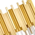 thumbnail image 5 of CWI Lighting Deco 3 Light Contemporary Metal Vanity Light in Medallion Gold, 5 of 5