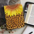 thumbnail image 6 of HELLHERO Sunflower Leopard Print Bible Cover, Protective PU Leather Church Bible Bag for Prayer Christian Prayer, Large Capacity Bible Covers, 6 of 12