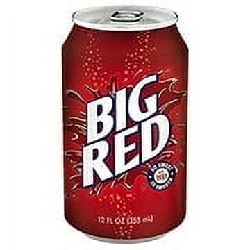 Big Red Soda Soft Drink, 12 Fl Oz (Pack of 24)