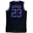 thumbnail image 3 of Michael Jordan 23 Tune Squad Space Jam Men's Headgear Classics Embroidered Basketball Jersey (Medium, Black), 3 of 5