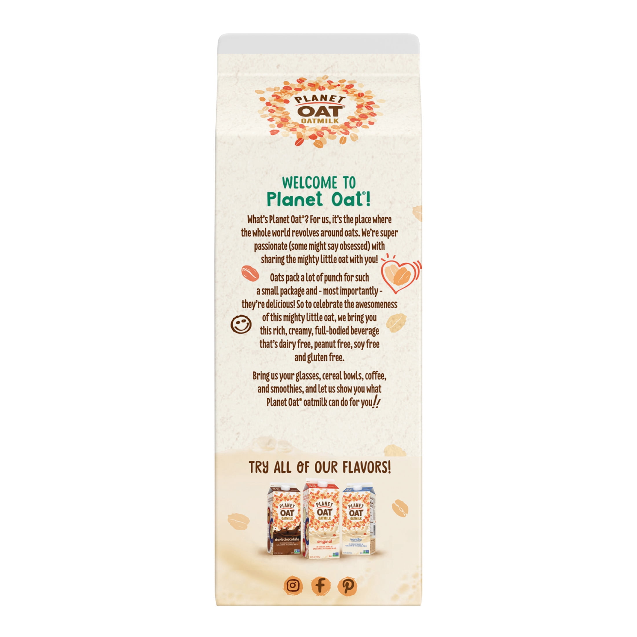 Planet Oat Extra Creamy Original Oat Milk, 52 oz