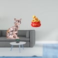 thumbnail image 2 of Figura de escritorio,Estante de estatua de gato para escritorio,oficina,decoración del hogar,Figura decorativa de cerámica para escritorio,decoración del hogar,Escultura de, 2 of 8