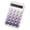 Purple, variant on Pocket Mechanical Keyboard Calculator with Silent Keys, Electronic Calculator for Home Office, Compact Desktop Calculator with Colorful Mechanical Keypad