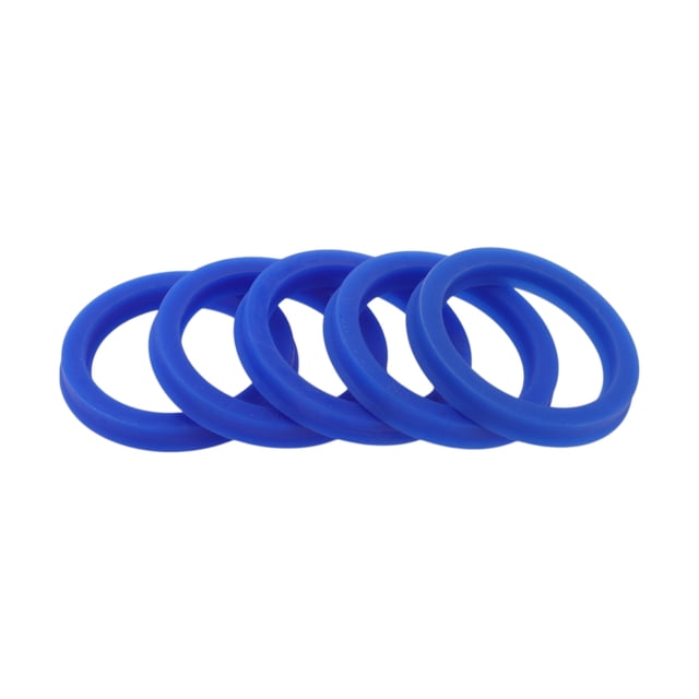 Sello de Aceite Universal UN Lip Sello Anillo Sello de Eje Rotativo 35.5x45x6mm Alta Presión TPU Azul 5 Pcs