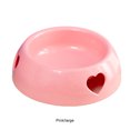 thumbnail image 2 of fastboy Cute Love Shaped Dog Bowl For Small And Medium-sized Dogs And Free Of . Plastic Is Sturdy pink large size 1Set, 2 of 6