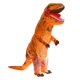 thumbnail image 1 of Traje inflable de dinosaurio T-Rex para Halloween, fiesta del día de los niños, juegos divertidos al aire libre, foto de dibujos animados, muñeco de animal, 1 of 6