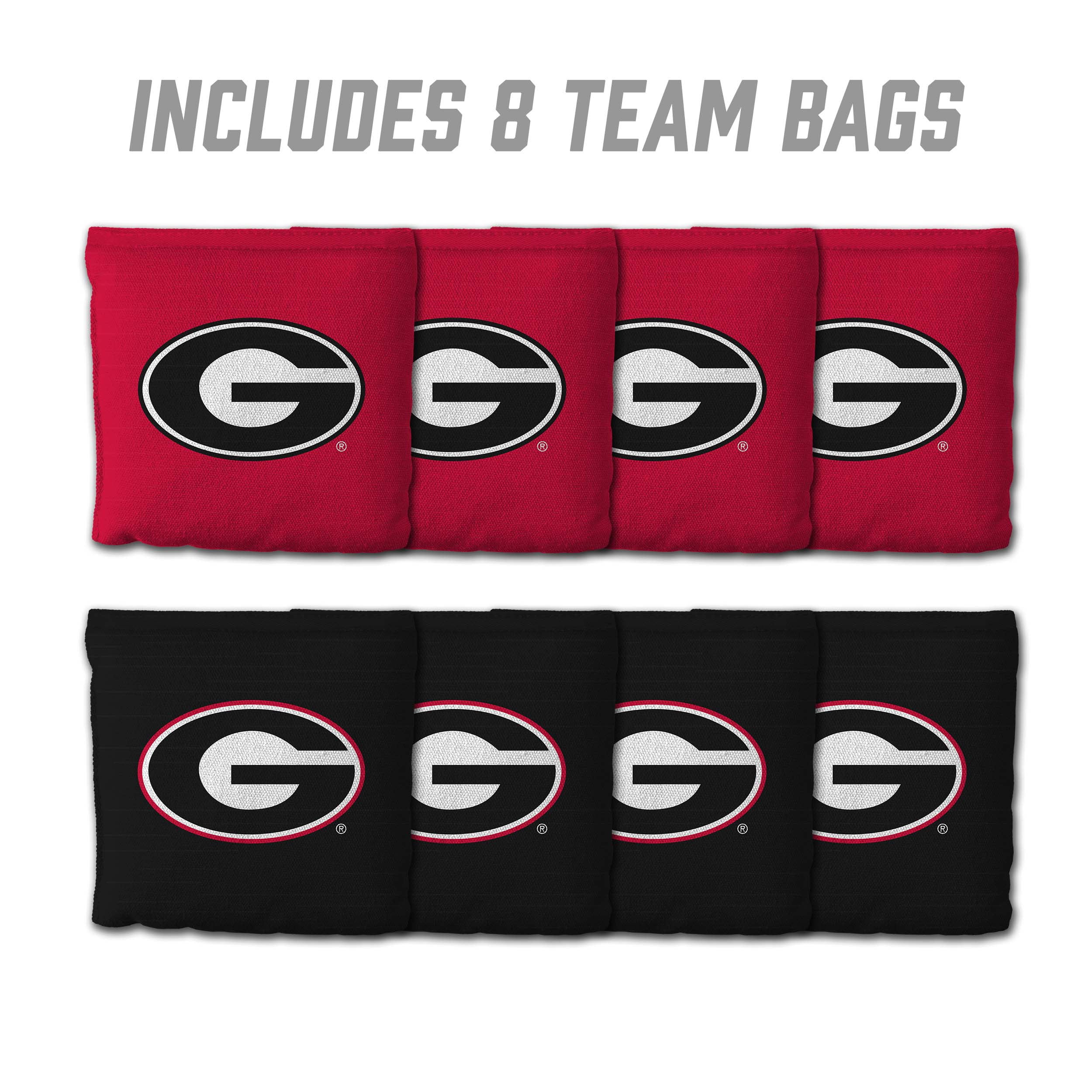 Georgia Bulldogs 8pk Licensed Cornhole Bags