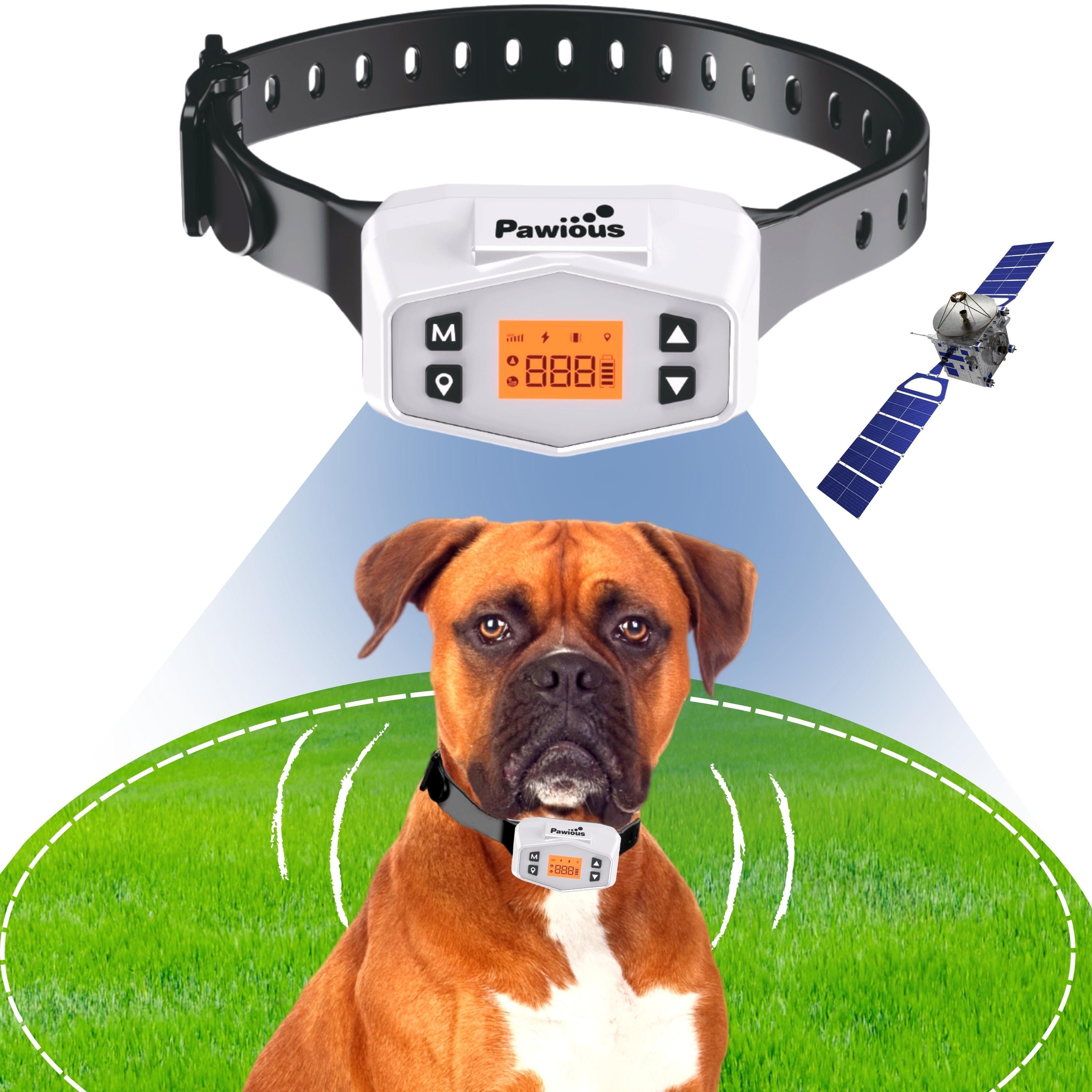 Pawious GPS Dog Fence Wireless Dog Fence, Range 331000 Yards, Medium
