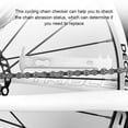 thumbnail image 1 of Indicateur d'Abrasion pour Chaîne de Vélo Outil de Réparation en Acier Inoxydable, 1 of 9