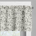 thumbnail image 3 of Ambesonne Abstract Valance Pack of 2, Jumble Messy Lines, 54"X12", Black and Cream, 3 of 5