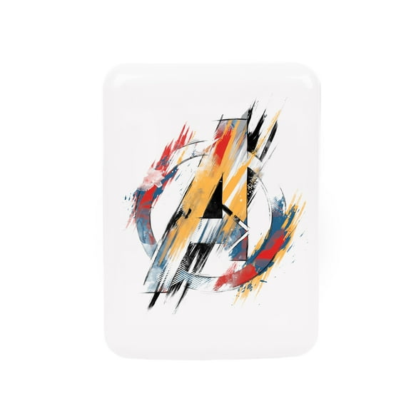 Marvel Avengers 4L 6-Can Mini Fridge, White