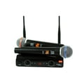 thumbnail image 2 of Mr. Dj MIC-UHF200 Professional Wireless Microphone System Kit with 2 Handheld & Wireless Receiver, 2 of 7