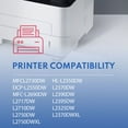 TN760 Toner Cartridge 1 Pack Black Replacement for Brother MFCL2730DW