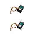 thumbnail image 4 of crativent Digital DC Voltmeter 0 -100V High Accuracy LED Display Voltage Meter Gauge Automotive Accessory red 2Set, 4 of 6