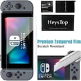 thumbnail image 6 of HEYSTOP Switch Carrying Case for Nintendo Switch Case with Screen Protector, 9 in 1 Nintendo Switch Accessories Kit and 6 Pcs Thumb Grip, Nintendo Switch Protective Case, 6 of 9