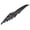 Black, variant on APS Compatible with Honda CR-V 2007-2009 Lower Bumper Stainless Steel Silver Horizontal Billet Front Grill Grille Insert H66591C