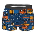 thumbnail image 4 of Goofa Funny Steam Train Printed Men's Boxer Briefs Underwear, Moisture-Wicking Underwear, Trunk,Soft and Breathable Cotton Underwear-, 4 of 9