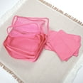 thumbnail image 5 of Unique Bargains 6 Pcs Zipper Design Packing Cube Set for Luggage Pink, 5 of 5