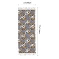 thumbnail image 2 of Shawl Wraps for Women - leopard Gold Hibiscus floral grey Oversized Fall Winter Fashion Blanket Scarf for Women, 2 of 6