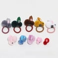 thumbnail image 3 of Lindos accesorios para el cabello con forma de conejito de Islandia para niños, accesorios de ropa con forma de linterna para el Festival del Medio Otoño, 3 of 5