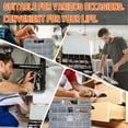 thumbnail image 4 of Tool Organizer Box Storage Box 34-Compartment Double Side Hardware Organizers with Removable Plastic Divider, 4 of 8