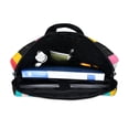 thumbnail image 5 of FORMRS 16" Laptop Bag Carrying Sleeve Case with Handle Travel Shoulder Briefcase, Blue Checkered Pattern, 5 of 8