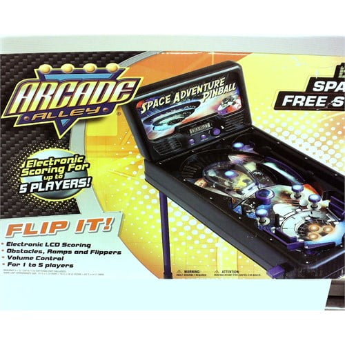 arcade alley electronic space adventure pinball