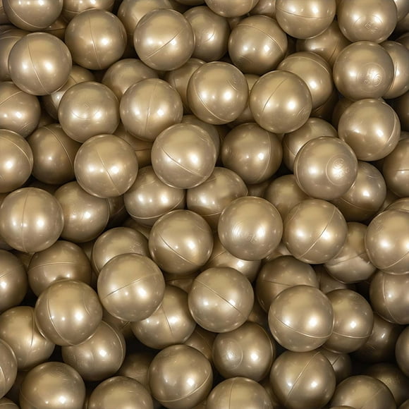 Ball Pit Balls for Toddlers 100 pcs, BPA Free Plastic Pool Ball for Kids Children, 2.15“ Crush Proof Ocean Balls Fun Toys Gift for Ball Pit, Kids Play Tent, Bounce House, White