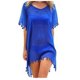 thumbnail image 2 of Ropa de playa para mujer Vestido de gasa con borlas Traje de baño Top a prueba de sol, Azul Eigraketly AP002175-01, 2 of 5