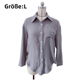 thumbnail image 1 of Camisa de manga larga, tops casuales, top sencillo, chaqueta camisera, 1 of 5