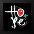 thumbnail image 2 of Rodriquez Jr, Enrique 20x20 Black Modern Framed Museum Art Print Titled - Love-Hope A, 2 of 5