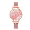 thumbnail image 1 of Jusqu'à 65 % de Rabais Montre Mode Femme Horloge Acier Inoxydable Décontractée Robe Poignet Cristal Collier Bagues Boucle d'Oreille Bijoux en Liquidation, 1 of 1
