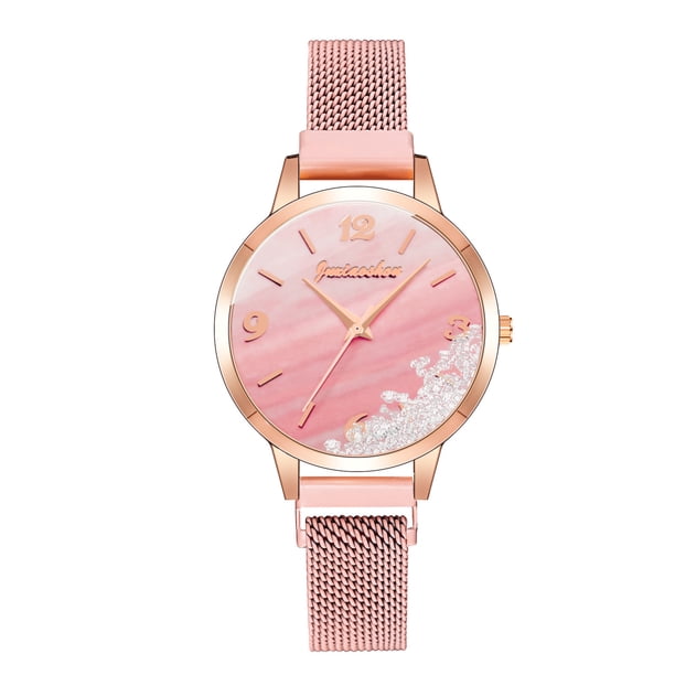 Reloj de moda para mujer Reloj de acero inoxidable Vestido casual Muñeca Cristal Wmkox8yii gfajkfgbkjabf623