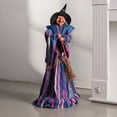 thumbnail image 4 of Zatoumnr Halloween Electric Induction Standing Witch Toys Ghost Festival Bar Outdoor Decoration And Placement Props And Accessories Festival House Props Decor Party Supplies, 4 of 5