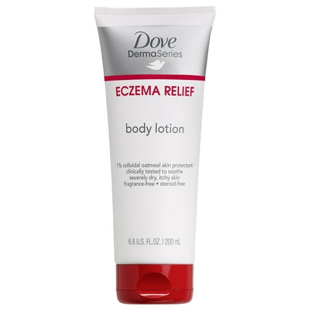 Dove DermaSeries Soothing Itch Relief Eczema Body Lotion, 6.8