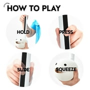 Otamatone Deluxe Musical Instrument Synthesizer for Adults - White