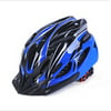 Bicycle Cycling Bike Carbon EPS Safety Helmet Visor Adjustable Removable- Blue & Black