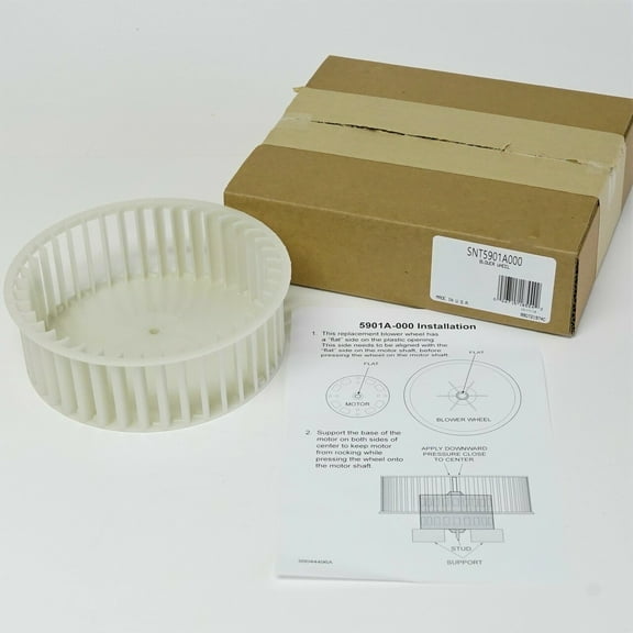 Broan SNT5901A000 Broan-Nutone OEM SNT5901A000 Bathroom Fan Blower Wheel Squirrel Cage