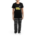 thumbnail image 4 of CafePress - Sweet Tea Shirt Pajamas - Women's Short Sleeve Print T-Shirt and Pants Dark Cotton Pajama Set, 4 of 7